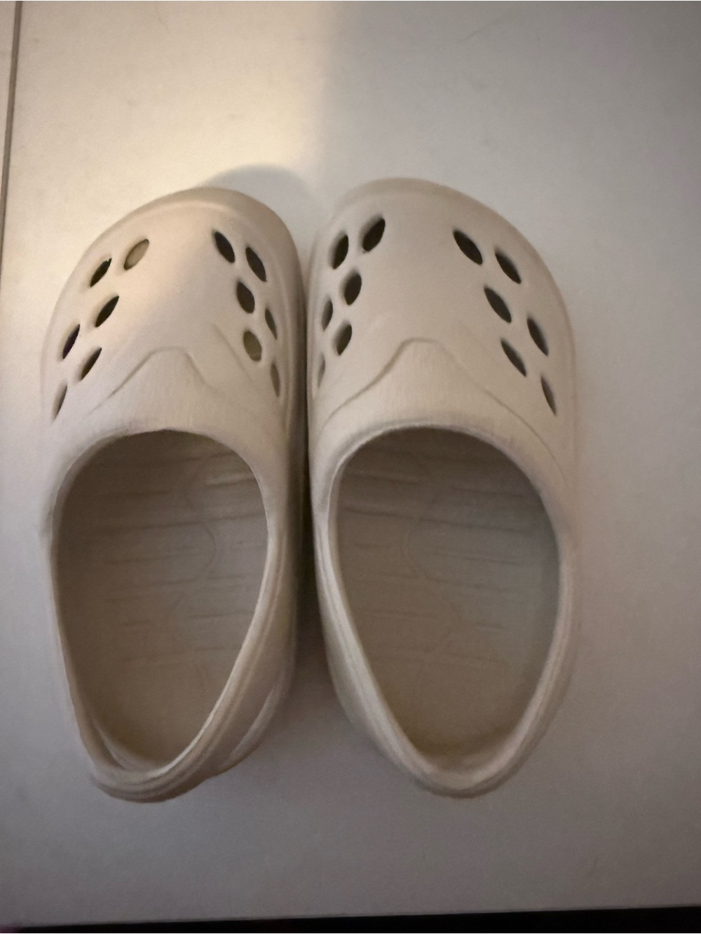 Kids Cream Water Clogs - Lightweight Slip-On Water Shoes